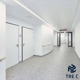 TRE C - Suspended metal ceiling - MED System