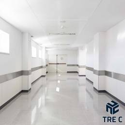 TRE C - Suspended metal ceiling - MED System