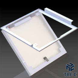 HATCH FOR METAL CEILING PANELS