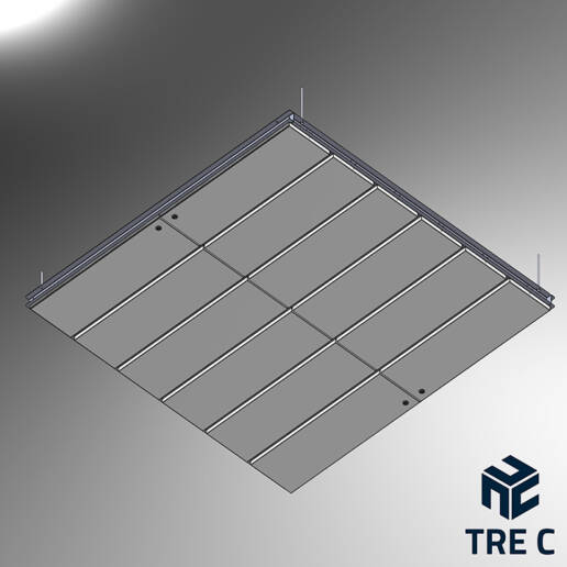 HATCH FOR METAL CEILING PANELS