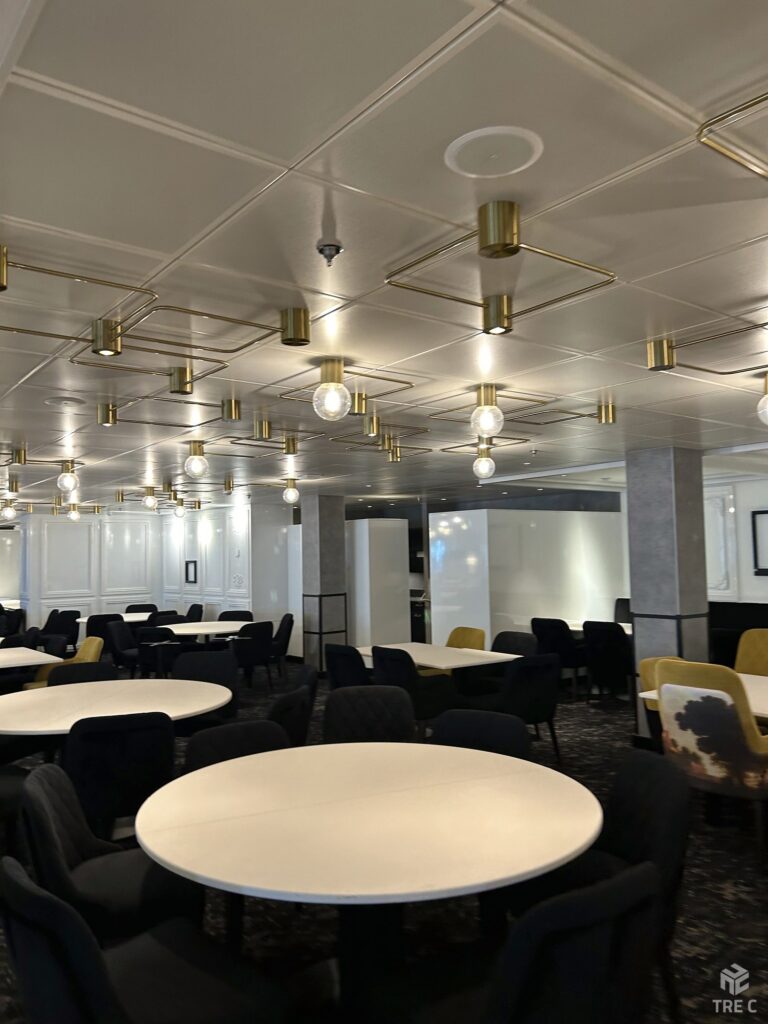 Faux plafond métallique MARINE TRE C